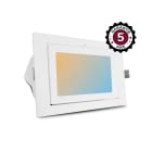 Miidex Lighting - STELLA SPOT ENCASTRABLE ORIENT 240X145MM 32/38W CCT PUISS AJUST 5ANS