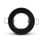 Miidex Lighting - COLLERETTE SUPPORT DE SPOT DIAM 78MM NOIR FIXE