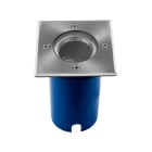 Miidex Lighting - FUJI SPOT ENCASTRABLE SOL GU10/GU5.3 IP67 CARRE INOX 316L