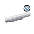 Miidex Lighting - TIBRE ETANCHE LED INT 1200 X 70MM 36W 4000K IP65 IK08 TRA 5ANS (X6)