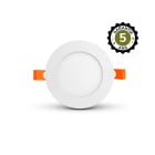 Miidex Lighting - SLIMY II DOWNLIGHT DIAM 120MM 6W 4000K ALU BLC 5ANS
