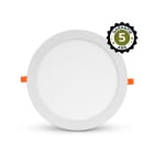 Miidex Lighting - SLIMY II DOWNLIGHT DIAM 300MM 24W 4000K ALU BLC 5ANS