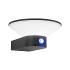 Miidex Lighting - COUPOLE APPL 13W 3000K GS ANT IP54 + DETECT IR