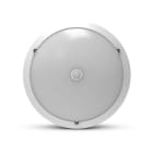Miidex Lighting - RONDO E27 HUBLOT DIAM 297MM BLC IP65 + DETECT IR