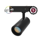 Miidex Lighting - FOCUS CCT II IRC90 SPOT SUR RAIL NOIR DIAM 65 15W 5ANS