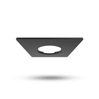 Miidex Lighting - ECLAT CCT II COLLERETTE CARRE FIXE NOIRE