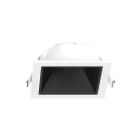 Miidex Lighting - ECLAT CCT II COLLERETTE BASSE LUM CARRE/CARRE BLC + INTER NOIR