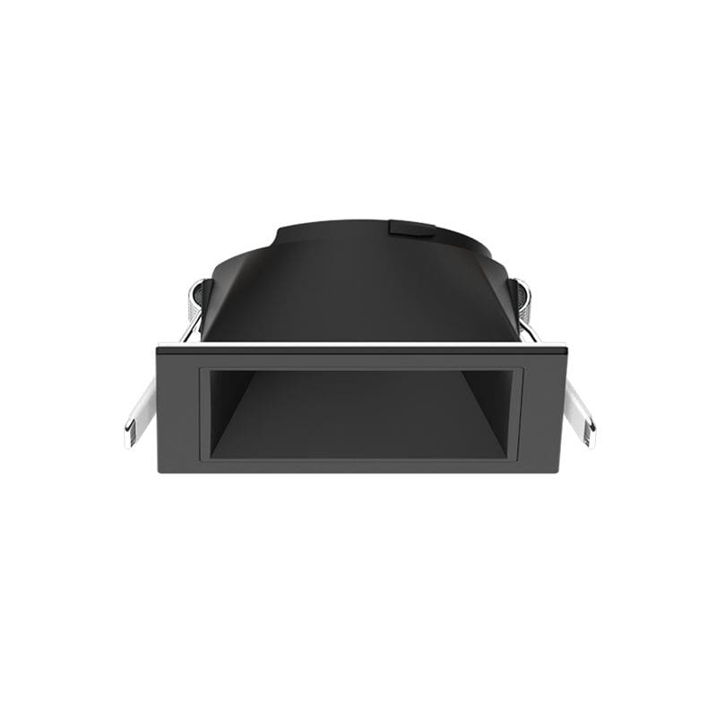 Miidex Lighting - ECLAT CCT II COLLERETTE BASSE LUM CARRE/CARRE NOIR + INTER NOIR