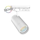 Miidex Lighting - FOCUS SLIM II SPOT SUR RAIL BLC 20W/15W/10W 3CCT IP20 ANGLE AJUS 3ANS