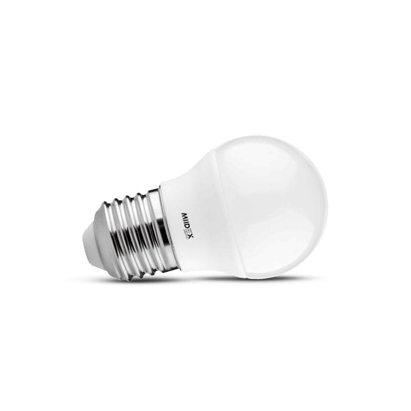 Miidex Lighting - LED 4,2W E27 G45 3000K 150°