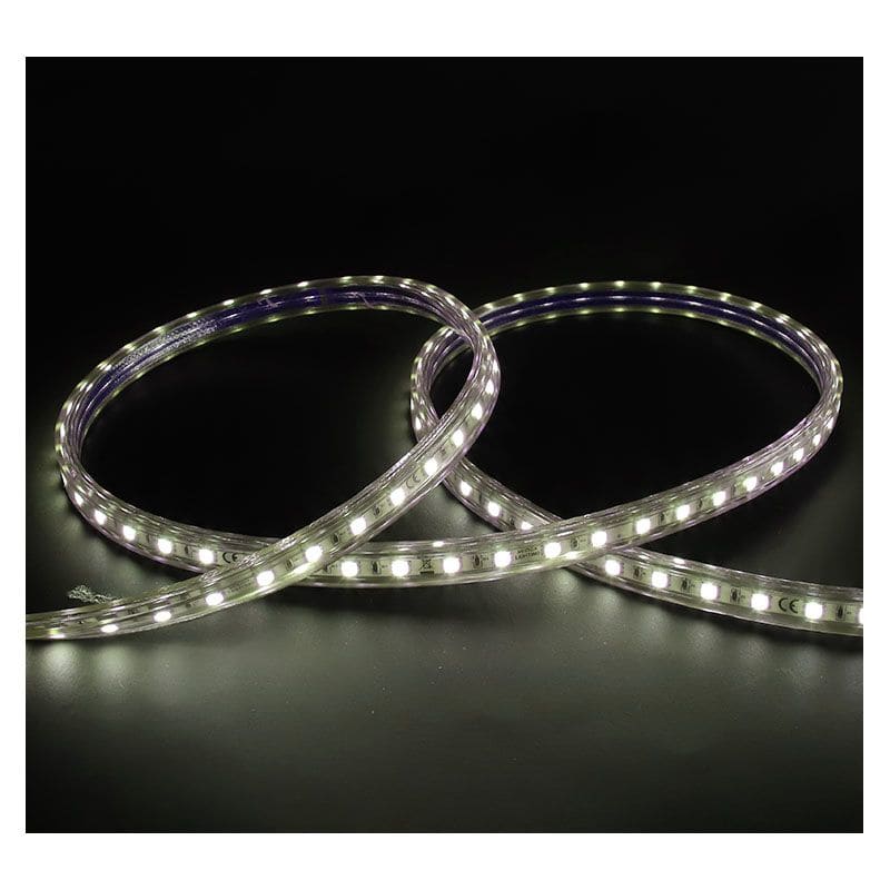 Miidex Lighting - BOBINE LED 5050 1M 8W/M IP65 4000K+ ALIM