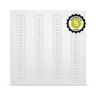 Miidex Lighting - FILANTE CEE PLAFONNIER 595 X 595MM 30W 4000K UGR<16 DIM DALI/PUSH 5ANS