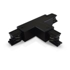 Miidex Lighting - RAIL 3A CONNECT TRIPHASE FORME T NOIR DROIT CIRCUIT EXTERIEUR 230V