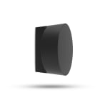Miidex Lighting - NOVA APPLIQUE MURALE 10W 3000K ALU+PC ROND NOIR