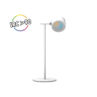 Miidex Lighting - SUN LAMPE DE BUREAU 2W 3CCT DIM RONDE BLC