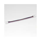 Miidex Lighting - BANDEAU CONNECT DROIT D/F AVEC CABLE PR BANDEAU RGB+W IP20 10MM
