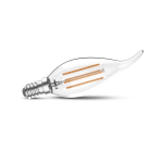 Miidex Lighting - LED FIL COB COUP DE VENT E14 2W 2700K CLR