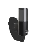 Miidex Lighting - HELIOS APPLIQUE 1 X E27 CYLINDRIQUE IP44 ALU + DETECT IR