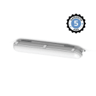 Miidex Lighting - COLORADO DET ETANCHE LED INT 650X105MM 15-19W 4000K IP65 + PRE 5A (X6