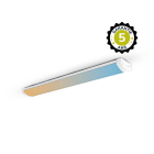 Miidex Lighting - LUMINA LINEAIRE SALLE DE CLASSE 1200MM MULTI PUISS 3CCT UGR19 5ANS