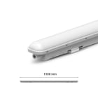 Miidex Lighting - TARN ETANCHE LED INT 1500MM 50W 4000K IP65 IK08 TRA 3A