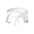Miidex Lighting - JASMIN APPLIQUE INT POUR 3XGU10 IP20 BLANC