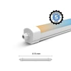 Miidex Lighting - DANUBE CCT II ETANCHE LED INT 615MM 15W 3CCT IP65 IK10 TRA 5A (X6)