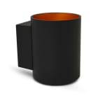 Miidex Lighting - HOYA APPL 1 X G9 NOIR/DORE CYLINDRIQUE