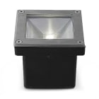 Miidex Lighting - ETNA CARRE SPOT ENCASTRABLE SOL 5W 4000K IP67 INOX 316L