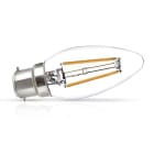 Miidex Lighting - LED FIL COB FLAMME B22 4W 2700K CLR BOITE