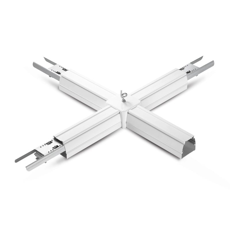 Miidex Lighting - LINE FLEX CONNECT PR RAIL EN X 1 ENTREE / 3 SORTIES 8 CABLES