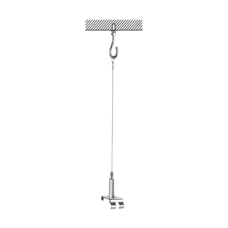 Miidex Lighting - LINE FLEX KIT DE SUSPENSION PR LINEAIRE CORDE - 3 M