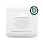 Miidex Lighting - INTERRUPTEUR AUTOMATIQUE IR 160° 5ANS