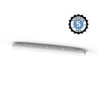 Miidex Lighting - RHONE ETANCHE LED 1220X100MM 30W 4000K IP65 IK10 CAB MIL TRA 5ANS (X6)