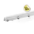 Miidex Lighting - RHONE ETANCHE LED INT 1270 X 140MM 20-36W 6000K IP65 IK08 5ANS (X6)