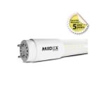 Miidex Lighting - TUBE LED T8 1500MM 24W 4000K 230V LN CLR 5ANS (X10)