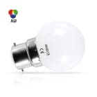 Miidex Lighting - &LED 1W BULB B22 RGB DEPOLI BOITE