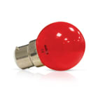Miidex Lighting - LED 1W BULB B22 ROUGE BOITE