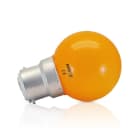 Miidex Lighting - LED 1W BULB B22 ORANGE BOITE