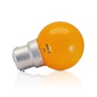 Miidex Lighting - LED 1W BULB B22 ORANGE BOITE