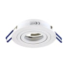 Miidex Lighting - COLLERETTE DECLIPS SUPPORT DE SPOT DIAM 92MM BLC ORIENT