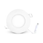 Miidex Lighting - SLIMY DOWNLIGHT DIAM 85MM BLC 3W 3000K PC