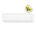 Miidex Lighting - ANDROMEDE PLAFONNIER BACKLIT 295X1195MM 36W 3000K 5ANS PACK DE 2