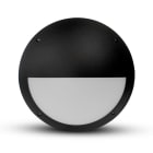 Miidex Lighting - CASA ASYM HUBLOT DIAM 300MM 18W 4000K NOIR IP65