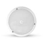 Miidex Lighting - RONDO E27 HUBLOT DIAM 297MM BLC IP65 + DETECT IR