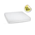 Miidex Lighting - QUADRA HUBLOT 280 X 280MM 18W 4000K IP54 CLASSE II 5ANS