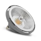 Miidex Lighting - LED AR 111 G53 GRIS 12V AC/DC 12W 3000K BOITE