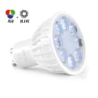 Miidex Lighting - LED 4W GU10 RGB+BLC 25° BOITE