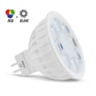 Miidex Lighting - LED 4W GU 5.3 RGB+BLC 25° BOITE