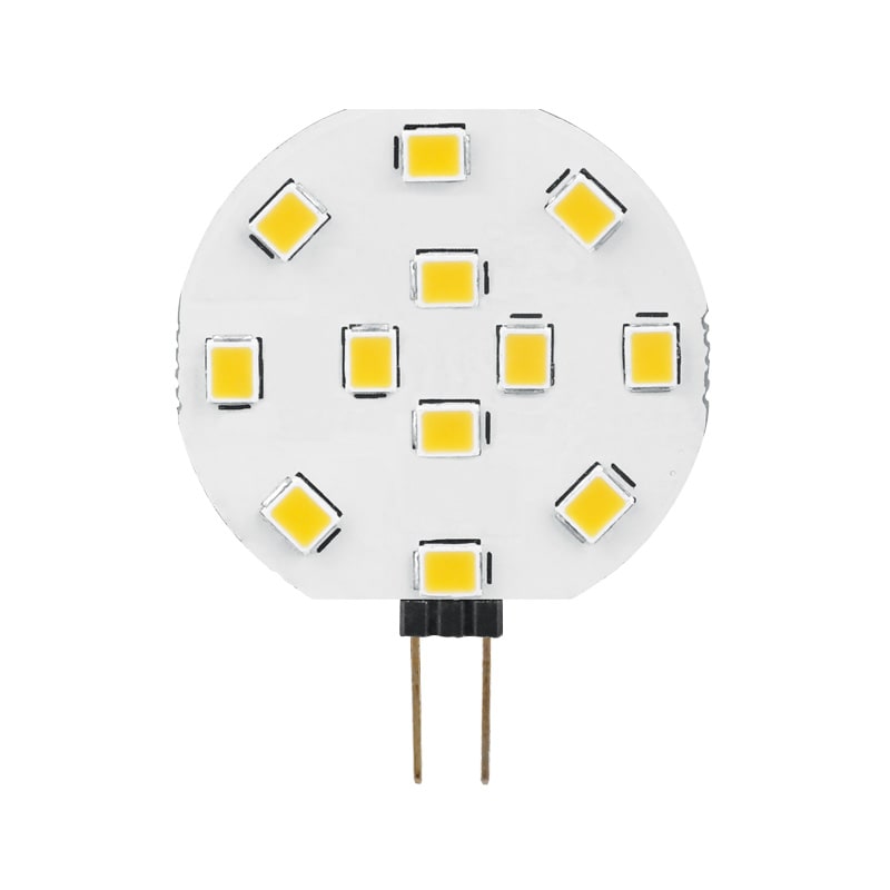 Miidex Lighting - LED G4 2W 3000K BOITE SMD PLATE